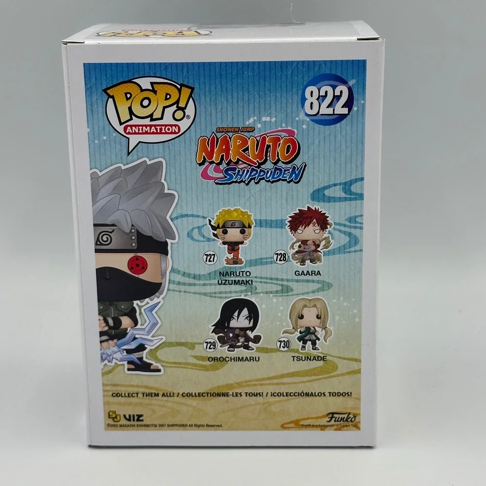 Funko Pop!Animation Naruto Shippuden Kakashi Lightning Blade 822 Special Edition